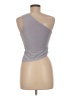 Silence and Noise Silver Sleeveless Top Size M - photo 2
