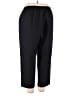 Alfred Dunner Solid Black Casual Pants Size 18W - photo 2