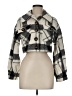 Unbranded 100% Polyester Plaid Gray Jacket Size M - photo 1