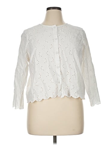 Croft & Barrow 3/4 Sleeve Blouse (view 1)