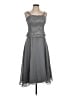 Assorted Brands Gray Cocktail Dress Size 12 - photo 1