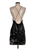 Ecote 100% Polyester Black Cocktail Dress Size XS - photo 2