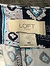 Ann Taylor LOFT Outlet Print Blue Shorts Size 10 - photo 3