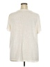 Lane Bryant 100% Polyester Ivory Short Sleeve Henley Size 22 - 24 Plus - photo 2