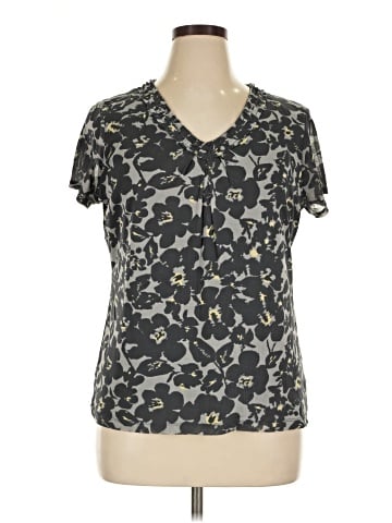 212 Collection Short Sleeve Blouse (view 1)