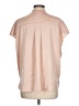 RACHEL Rachel Roy 100% Polyester Tan Short Sleeve Blouse Size L - photo 2