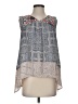 Knox Rose 100% Polyester Gray Sleeveless Blouse Size XS - photo 1