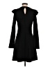 JOA Solid Black Casual Dress Size S - photo 2