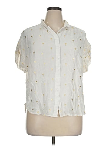 Per Se Short Sleeve Blouse (view 1)
