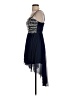 B. Smart 100% Polyester Blue Cocktail Dress Size 1 - photo 5