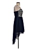 B. Smart 100% Polyester Blue Cocktail Dress Size 1 - photo 4