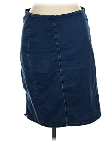 C established 1946 Denim Skirt (view 1)