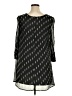BB Dakota 100% Polyester Chevron-herringbone Black Casual Dress Size XL (estimated) - photo 2
