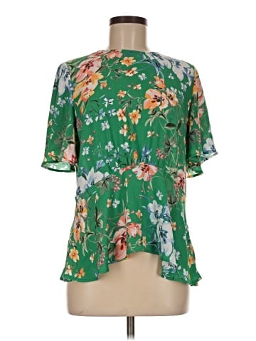 Ann Taylor LOFT Short Sleeve Blouse (view 1)