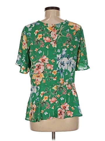Ann Taylor LOFT Short Sleeve Blouse (view 2)