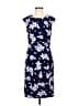 Eliza J Floral Blue Casual Dress Size 8 - photo 1