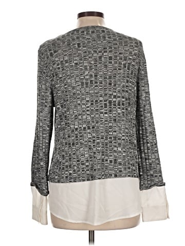 Calvin Klein Long Sleeve Blouse (view 2)