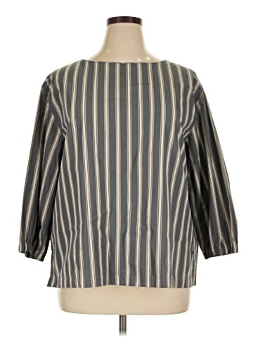 Lafayette 148 New York 3/4 Sleeve Blouse (view 1)