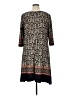 Robbie Bee Print Black Casual Dress Size XL - photo 2