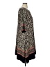 Robbie Bee Print Black Casual Dress Size XL - photo 4