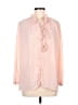 Maje 100% Polyester Pink Long Sleeve Blouse Size Med (2) - photo 1