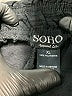 SOHO Apparel Ltd 100% Polyester Solid Black Shorts Size XL - photo 3