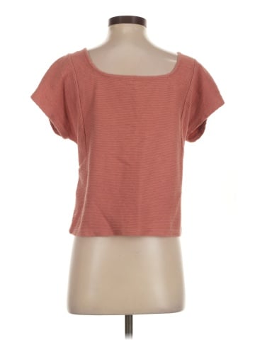 Madewell Ottoman Jacquard Square-Neck Top (view 2)