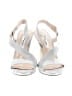 Assorted Brands White Silver Sandals Size 7 - photo 2