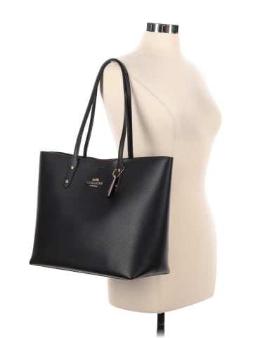 Coach Leather Tote (view 2)