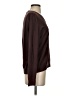 Oleg Cassini Brown Silk Pullover Sweater Size S - photo 4