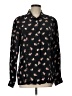 Evan Picone 100% Silk Black Long Sleeve Polo Size 10 - photo 1