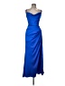 Moda International Blue Cocktail Dress Size 6 - photo 1