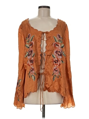 Free People 3/4 Sleeve Blouse (view 1)
