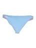 L Space Color Block Blue Swimsuit Bottoms Size L - photo 2