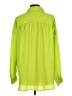 Intempo Solid Green Long Sleeve Blouse Size L - photo 2