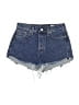 Levi's 100% Cotton Blue Denim Shorts Size 26 waist - photo 1