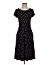 Boden Polka Dots Black Casual Dress Size 2 - photo 1