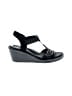 Skechers Black Wedges Size 9 - photo 1