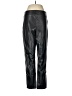 Old Navy 100% Polyester Metallic Black Casual Pants Size 8 - photo 1