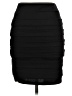 Brat Star Solid Black Formal Skirt Size L - photo 2