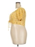 Roxy Yellow Short Sleeve Top Size XXL - photo 5