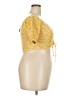 Roxy Yellow Short Sleeve Top Size XXL - photo 4
