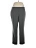 Investments Solid Gray Dress Pants Size 16 - photo 1