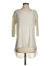 Frank & Eileen 100% Cotton Ivory 3/4 Sleeve Top Size S - photo 1