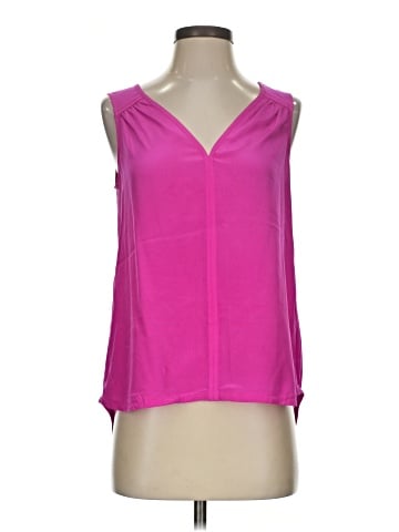 Trina Turk Sleeveless Silk Top (view 1)