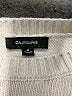 Calligraphie Stars Silver Pullover Sweater Size M - photo 7