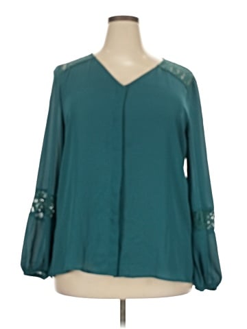 Apt. 9 3/4 Sleeve Blouse (view 1)