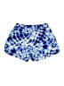 Eye Candy Tie-dye Blue Shorts Size 1X - photo 2