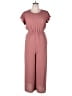 Darling 100% Polyester Solid Pink Jumpsuit Size XL - photo 1