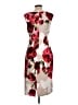 Glamour Floral Tan Cocktail Dress Size 10 - photo 2